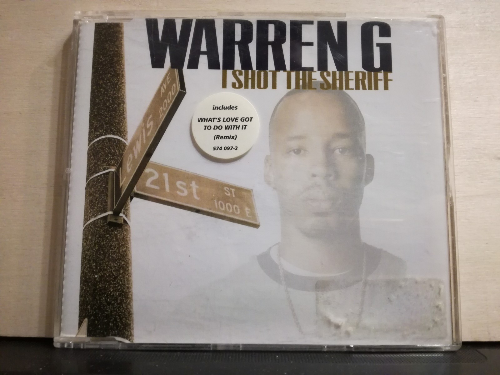 WARREN G - I SHOT THE SHERIFF (Bob Marley) - + 3 tracks - CD singolo slim case