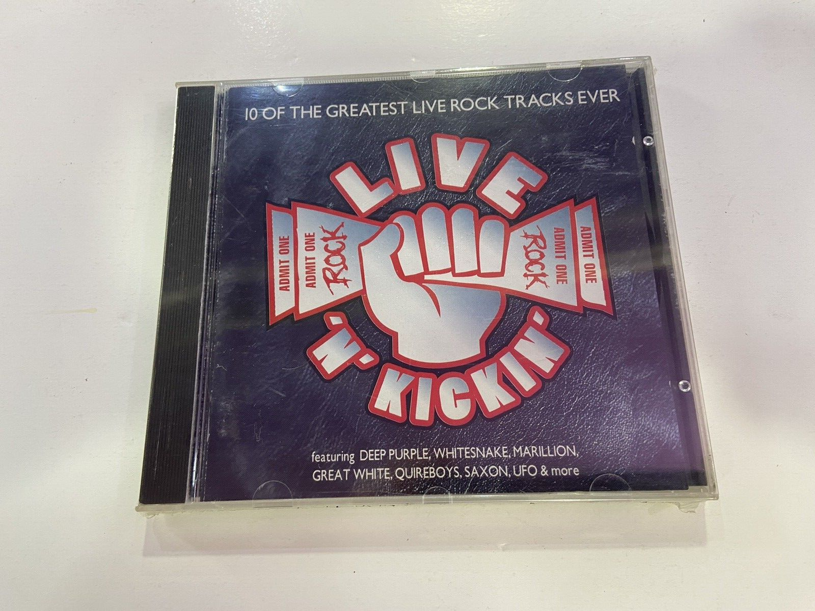 CD LIVE N KICKIN ADMIT ONE ROCK 10 of the greatest live Rock   NUOVO E SIGILLATO