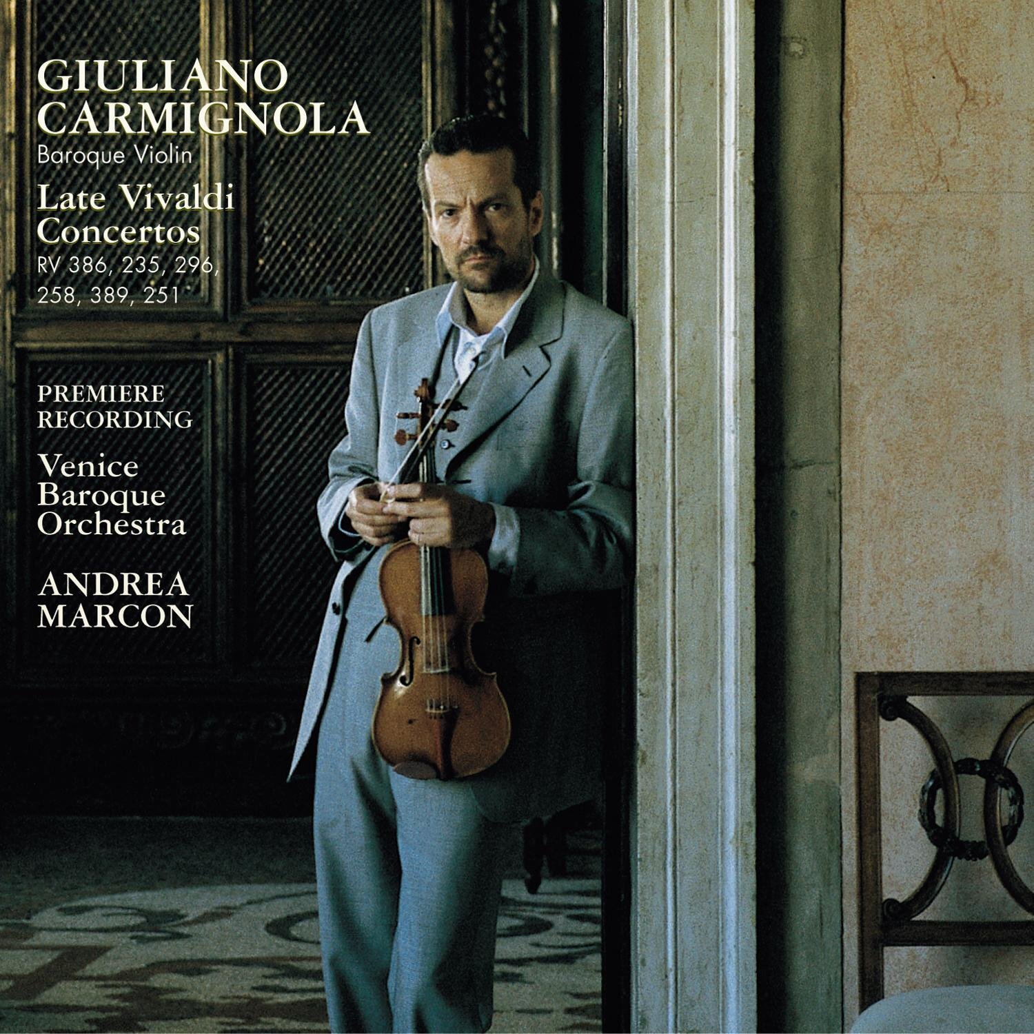 Antonio Vivaldi Late Vivaldi Concertos: RV386 / RV235 / RV296 / RV258 / RV3 (CD)