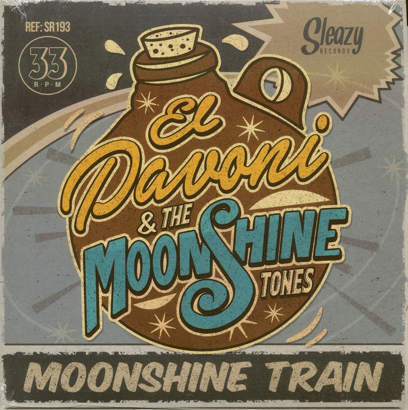 El Pavoni & the Moonshine Tone Moonshine Train (7inch, EP, 33rpm, PS (Vinyl LP)