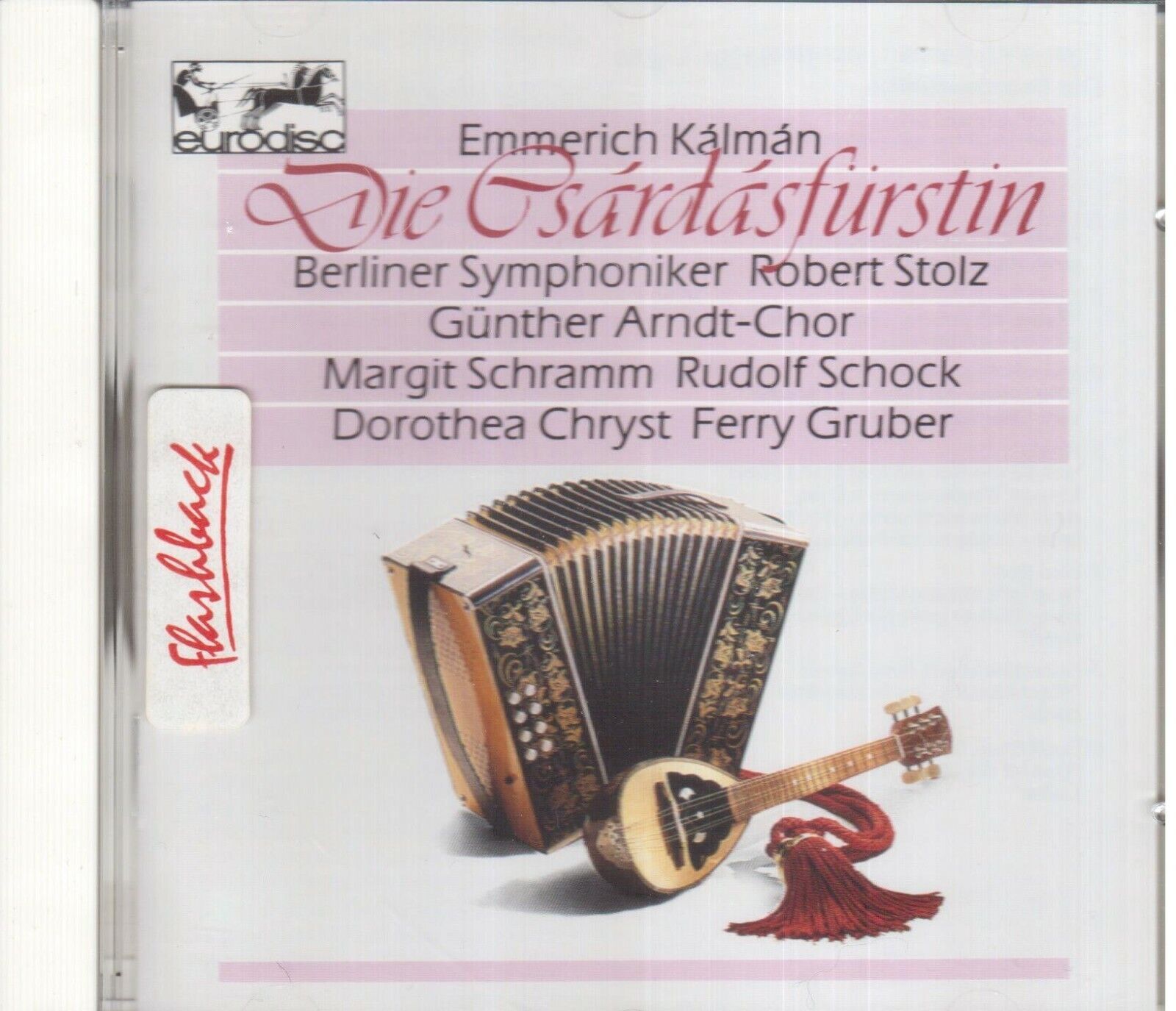 Kalman: Die Csardasfurstin Selezione / Stolz, Schock, Fernau, Gruber - CD