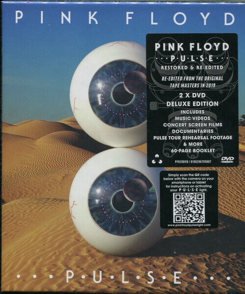 Pink Floyd – Pulse box deluxe edition 2 dvd + booklet