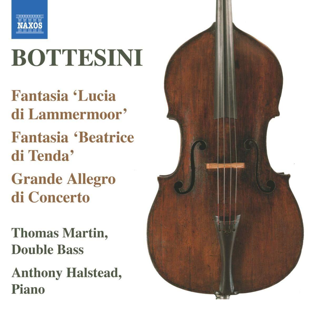 Giovanni Bottesini Fantasia 'Lucia Di Lammermoor' (Halstead, Martin) (CD) Album
