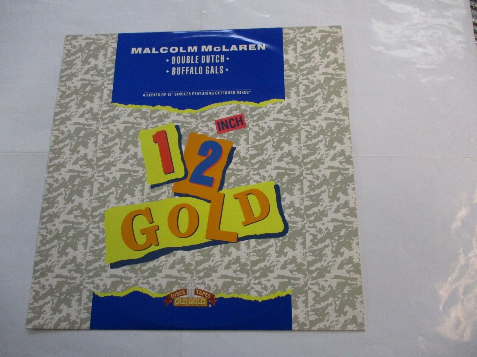 MALCOLM MCLAREN - DOUBLE DUTCH - 12" VINYL NEW CONDITION 1989 UK