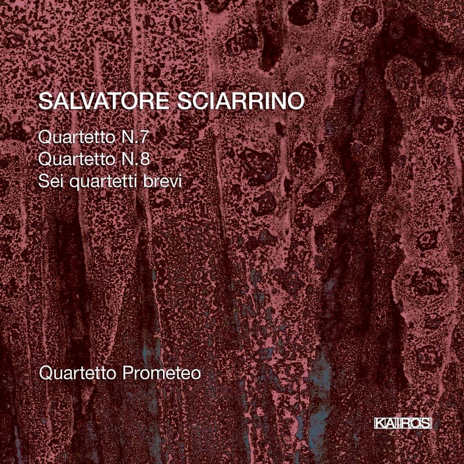 Quartetto Prometeo Quartetto No7. & No.8 Sei Quartetti Brevi (CD)