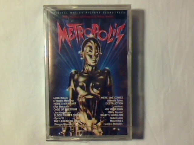 COLONNA SONORA OST Metropolis mc cassette k7 QUEEN YES SIGILLATA SEALED!!!