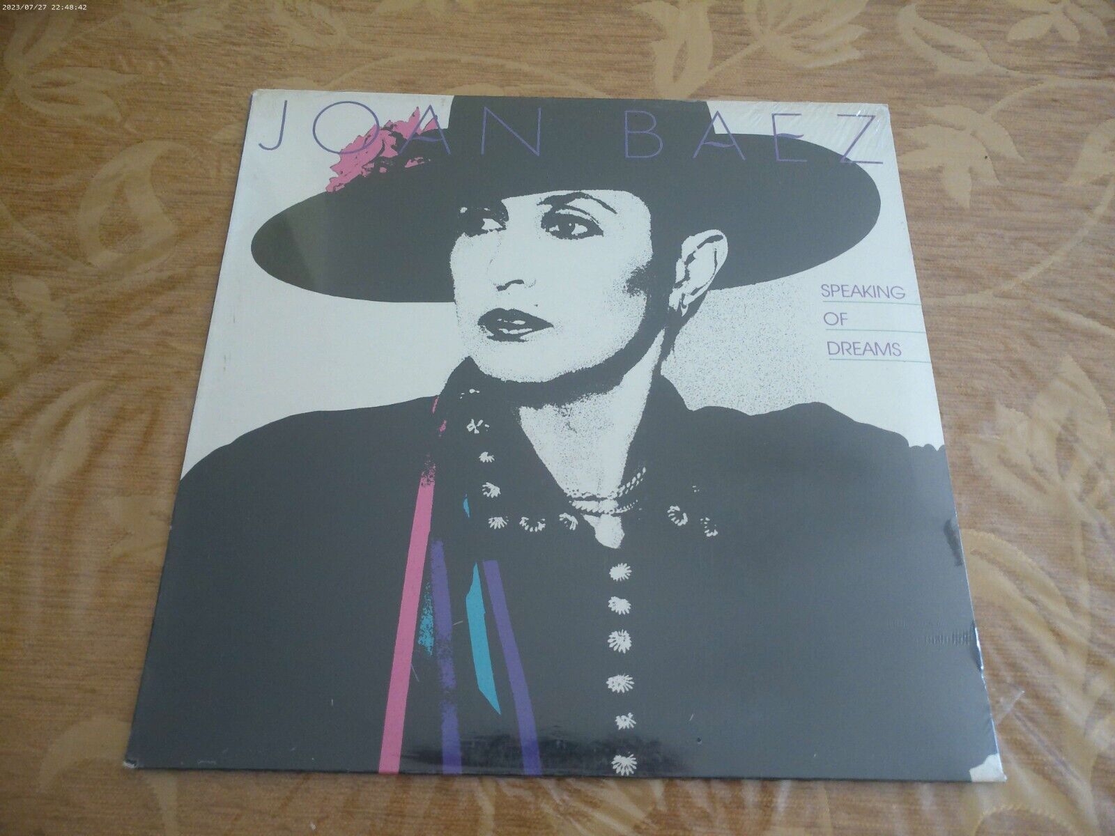 Joan Baez ‎– Speaking Of Dreams LP 1989 USA M/NM new sealed