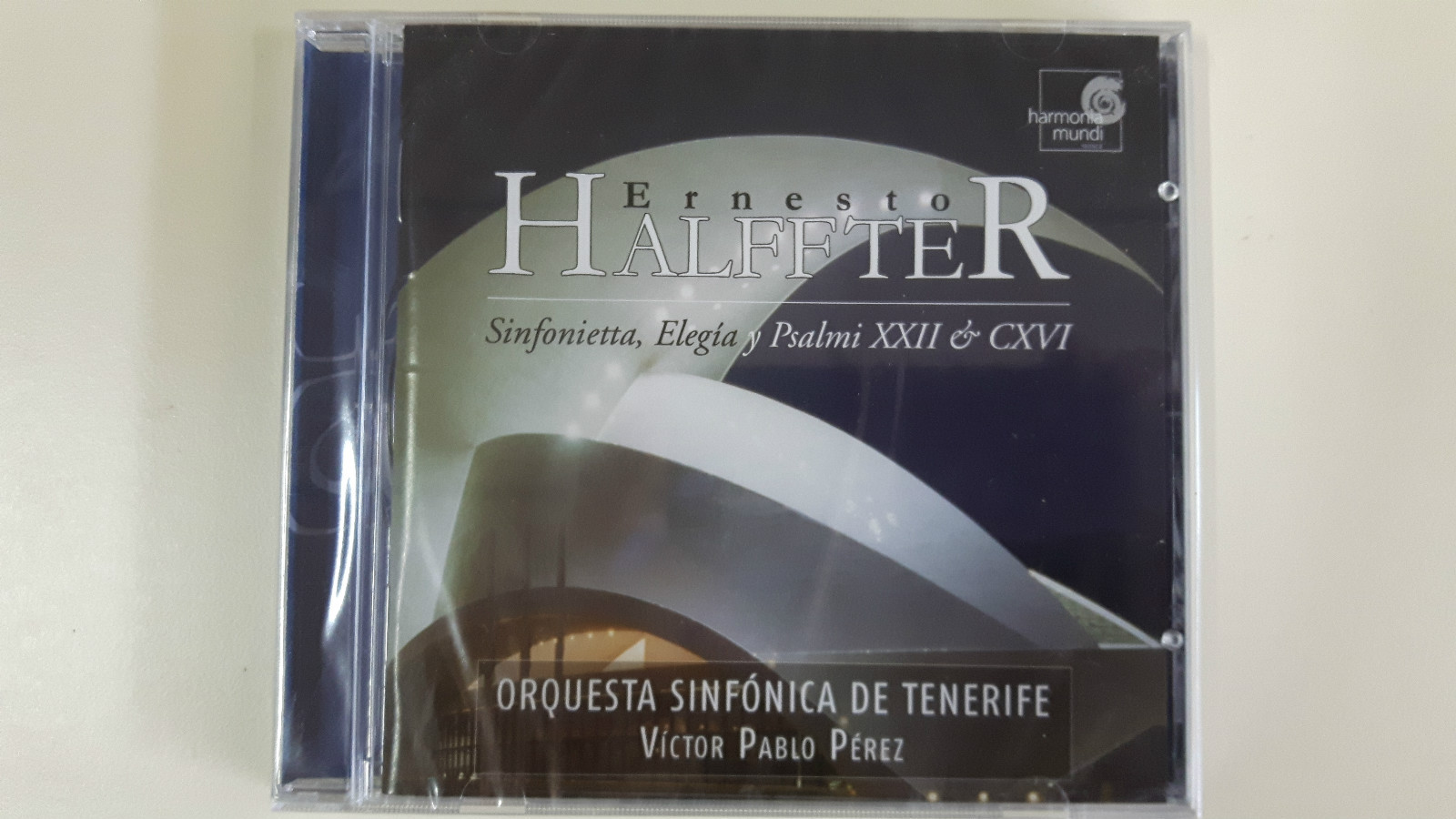 ERNESTO HALFFTER CD 8427592000775 NUOVO SIGILLATO