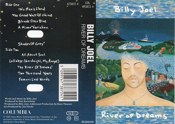 BILLY JOEL - River of dreams MC cassette new and sealed