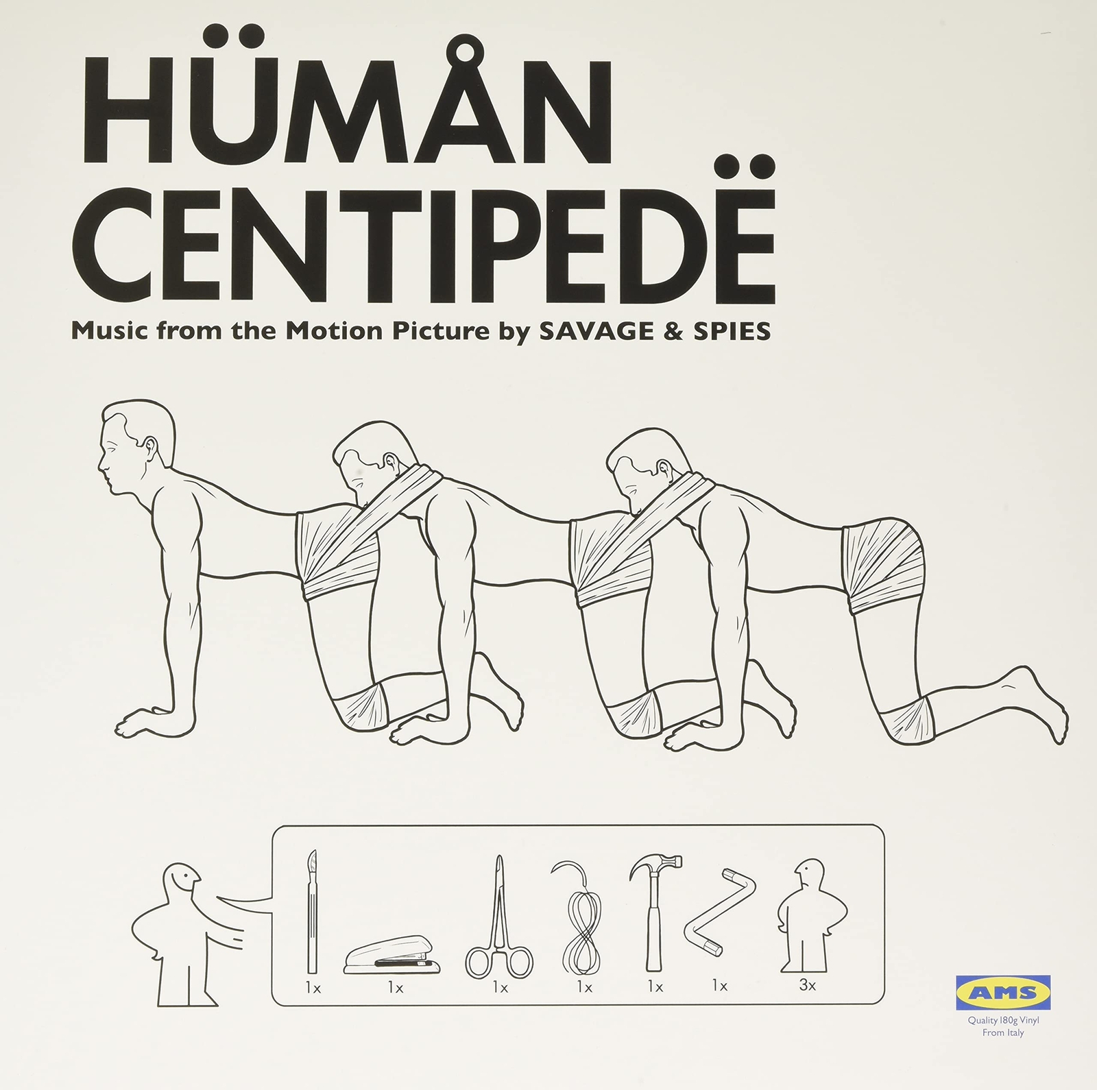 O. S. T. -The Human Centipede( The Human Centipede (180 Gr. Blue Tatt (Vinyl LP)