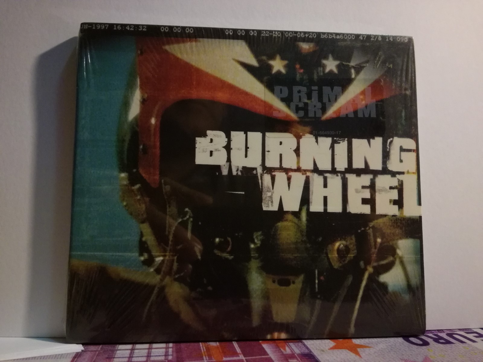 PRIMAL SCREAM - BURNING WHEEL - cd singolo gatefold sigillato 1997 prima stampa