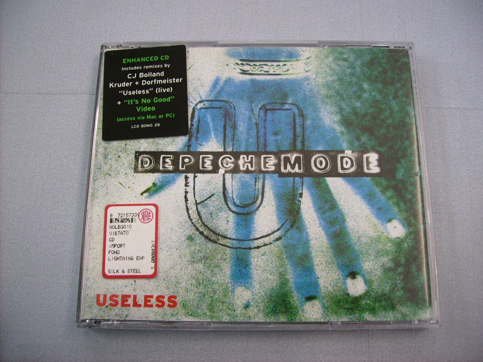 DEPECHE MODE - USELESS - LCDBONG 28 - CD SINGLE UK NEW UNPLAYED 1997