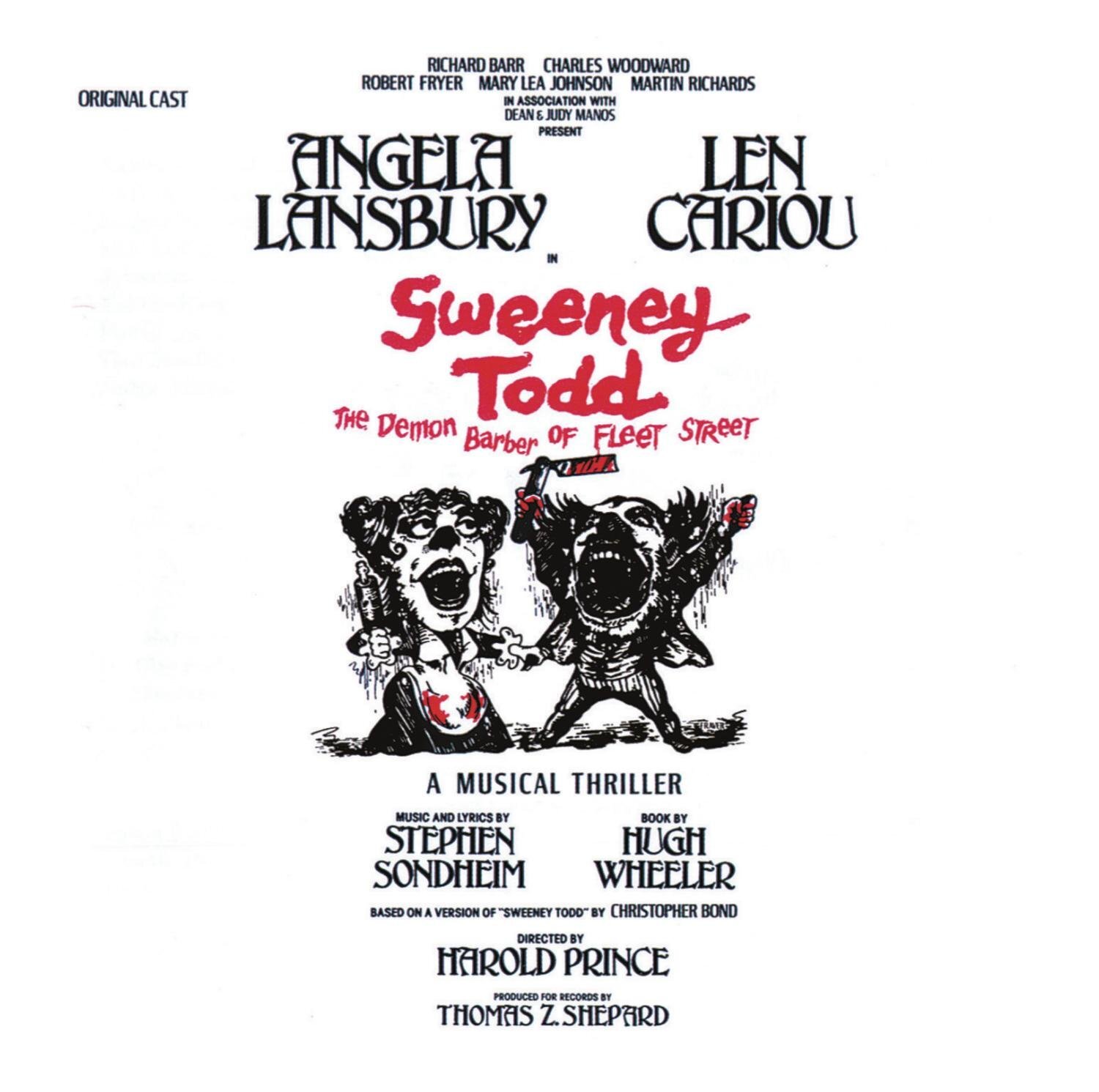Stephen Sondheim Sweeney Todd (CD)