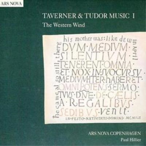 Paul Hillier Taverner and Tudor Music 1 (Hillier, Ars Nova Copenhagen) (CD)