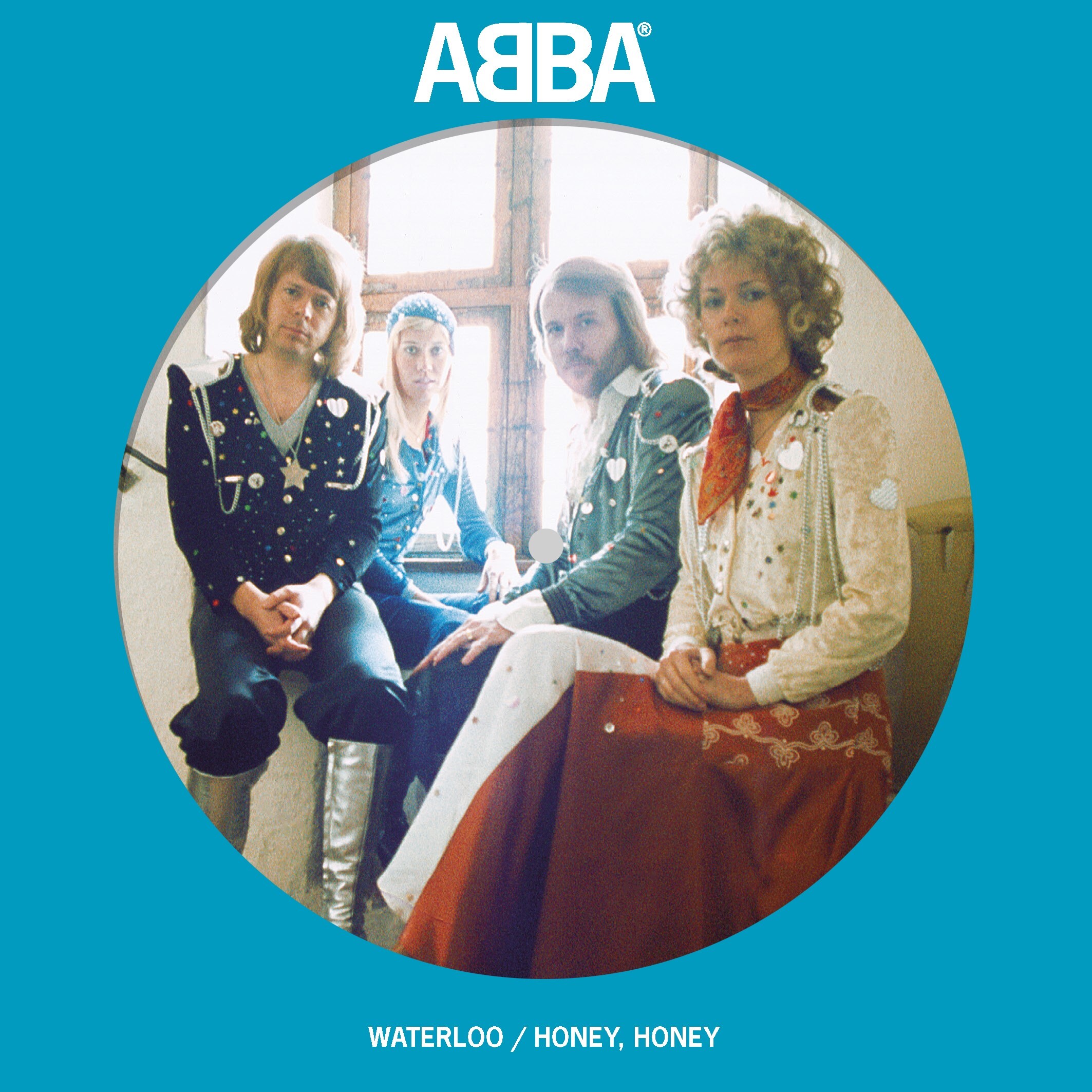 ABBA Waterloo (Swedish)/Honey, Honey (Swedish) (Vinyl LP) 7" Single Picture Disc