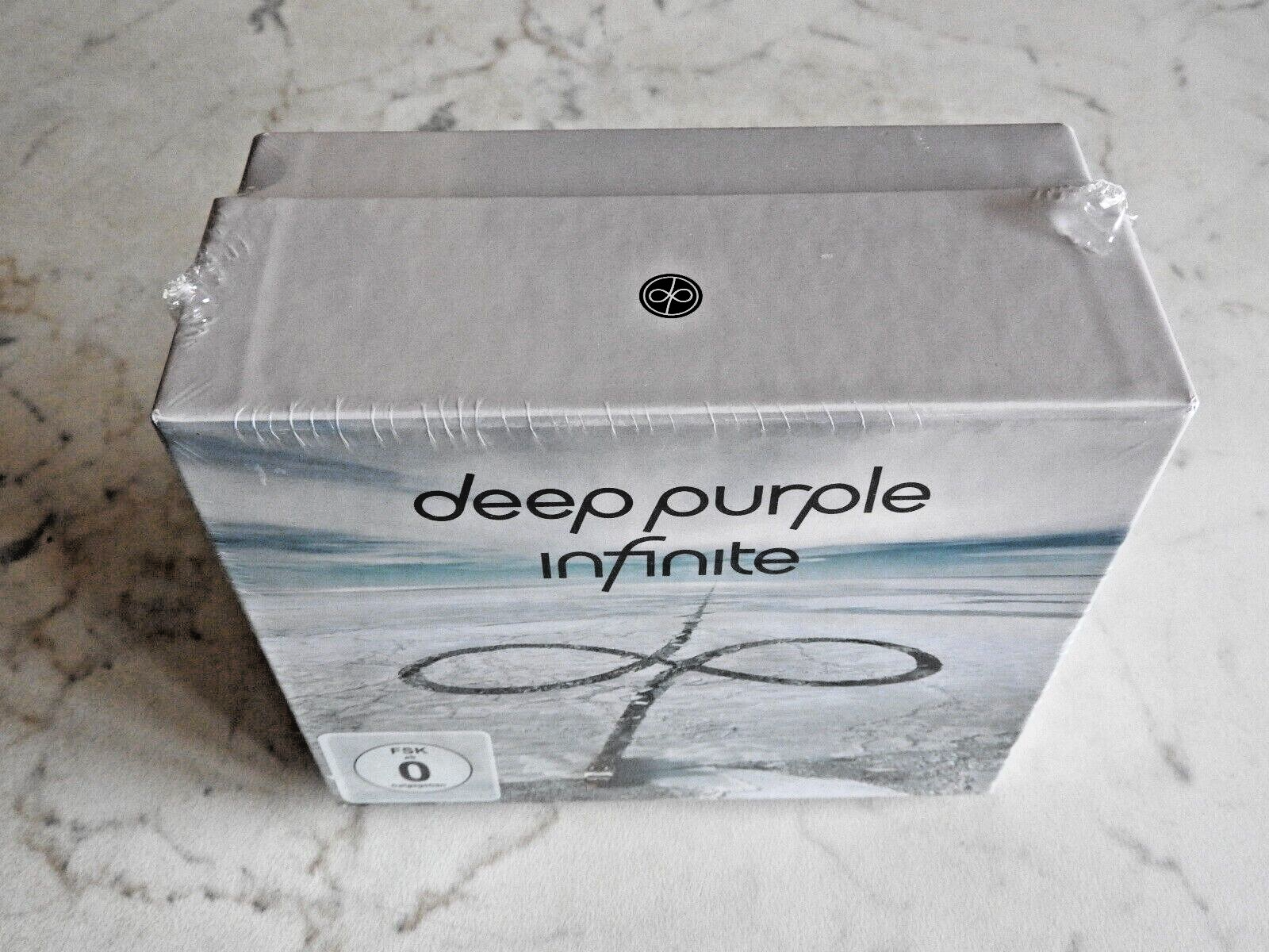 DEEP PURPLE INFINITE LIMITED EDITION COFANETTO CD+DVD+T-SHIRT 2017 EAR MUSIC NEW