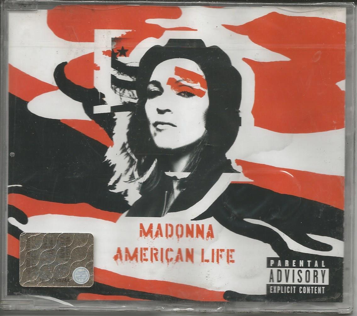 MADONNA - American life - CDs SINGOLO COVER RED SEALED