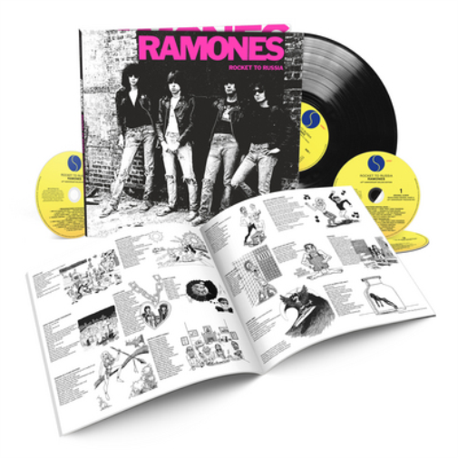 Ramones Rocket to Russia (CD) Deluxe  Album with 12" Vinyl