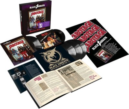 Black Sabbath Sabotage (Vinyl LP) Super Deluxe  12" Album with 7" Single
