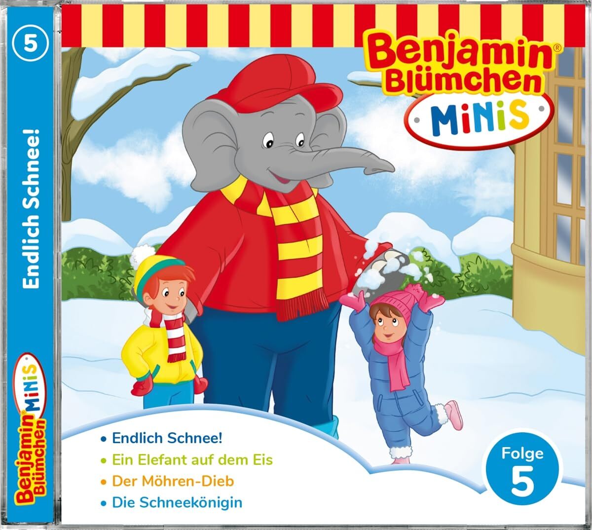 Benjamin Blümchen Benjamin Minis-Folge 5:Endlich Schnee!/Ein Elefant (CD)