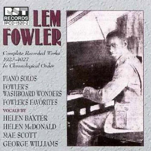 Lem Fowler 1923 - 1927 (CD) Album