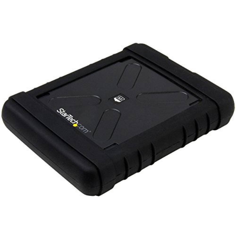 Startech.Com Box Esterno Robusto per Hard Drive, Case Esterno Anti-Shock USB 3.0