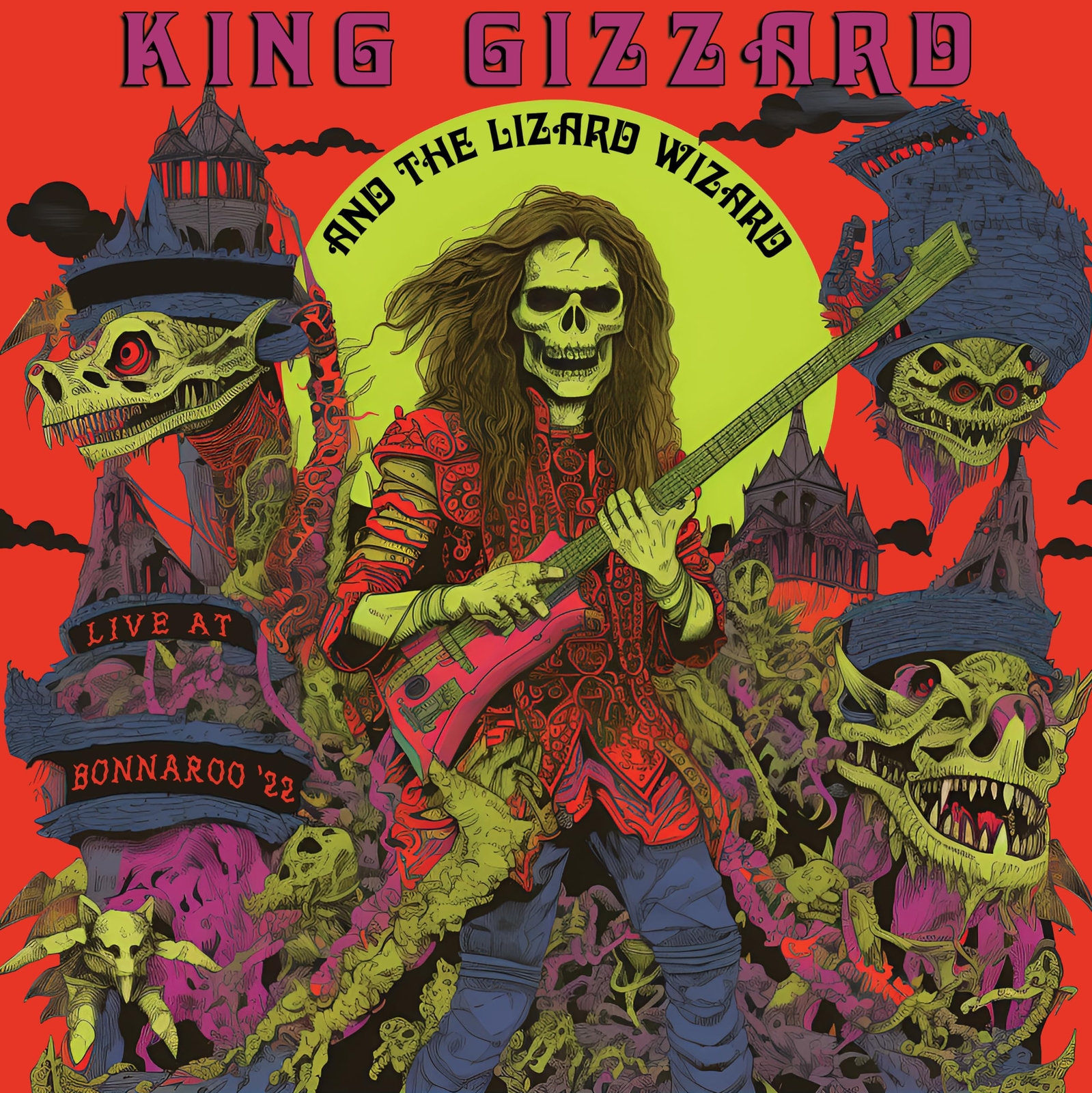 King Gizzard & The Lizard Wizard Live at Bonnaroo '22 (Vinyl LP)