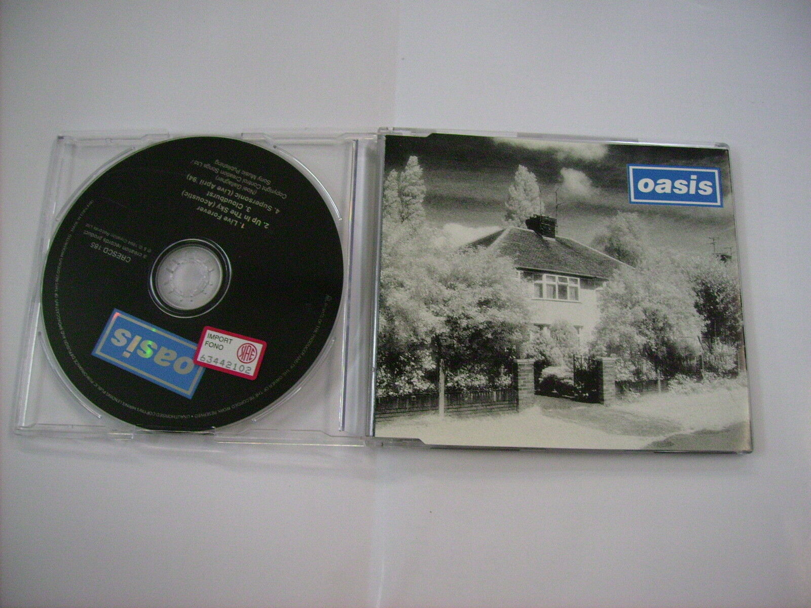 OASIS - LIVE FOREVER - CD SINGLE BRAND NEW 1994 - CRESCD185