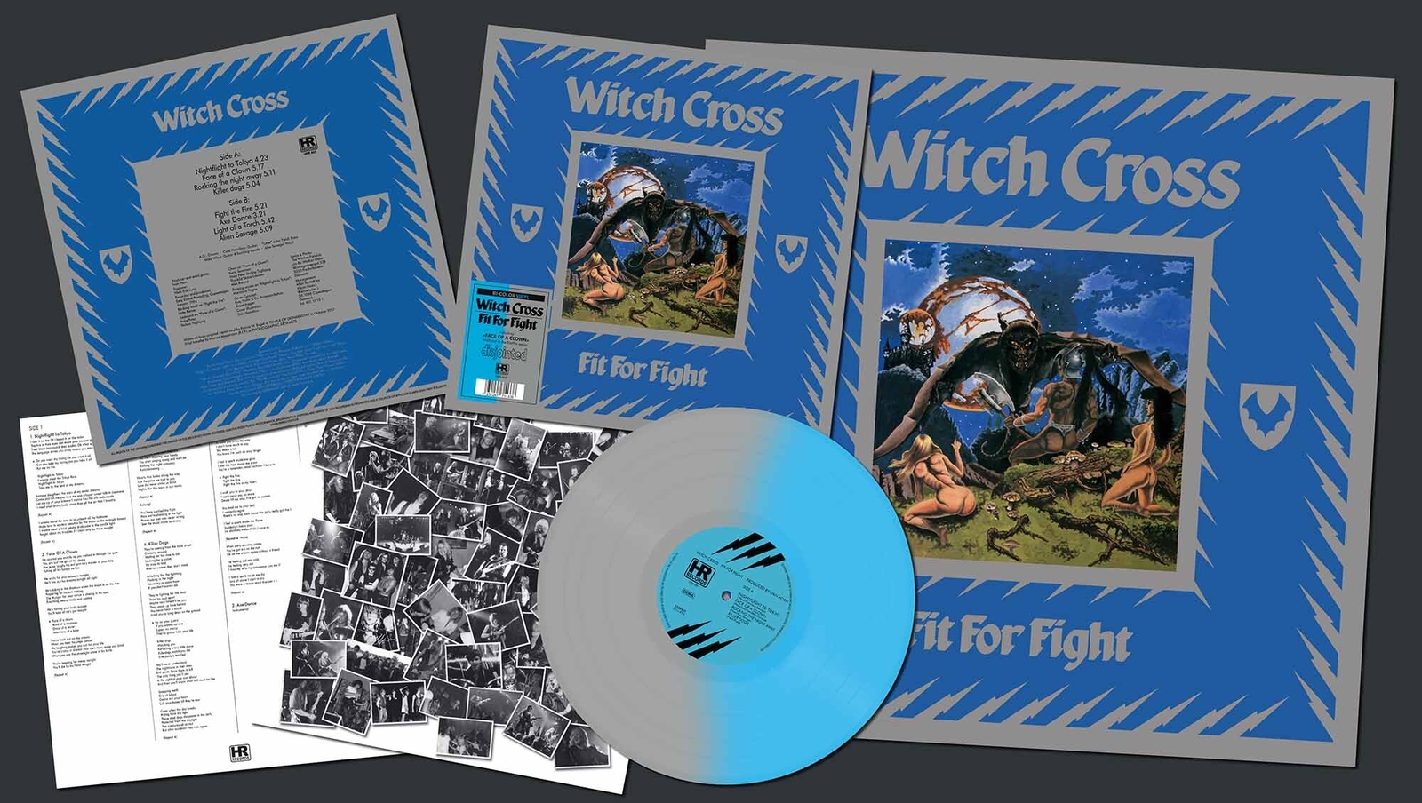 Witch Cross Fit for a Fight (Vinyl LP) 12" Album Coloured Vinyl