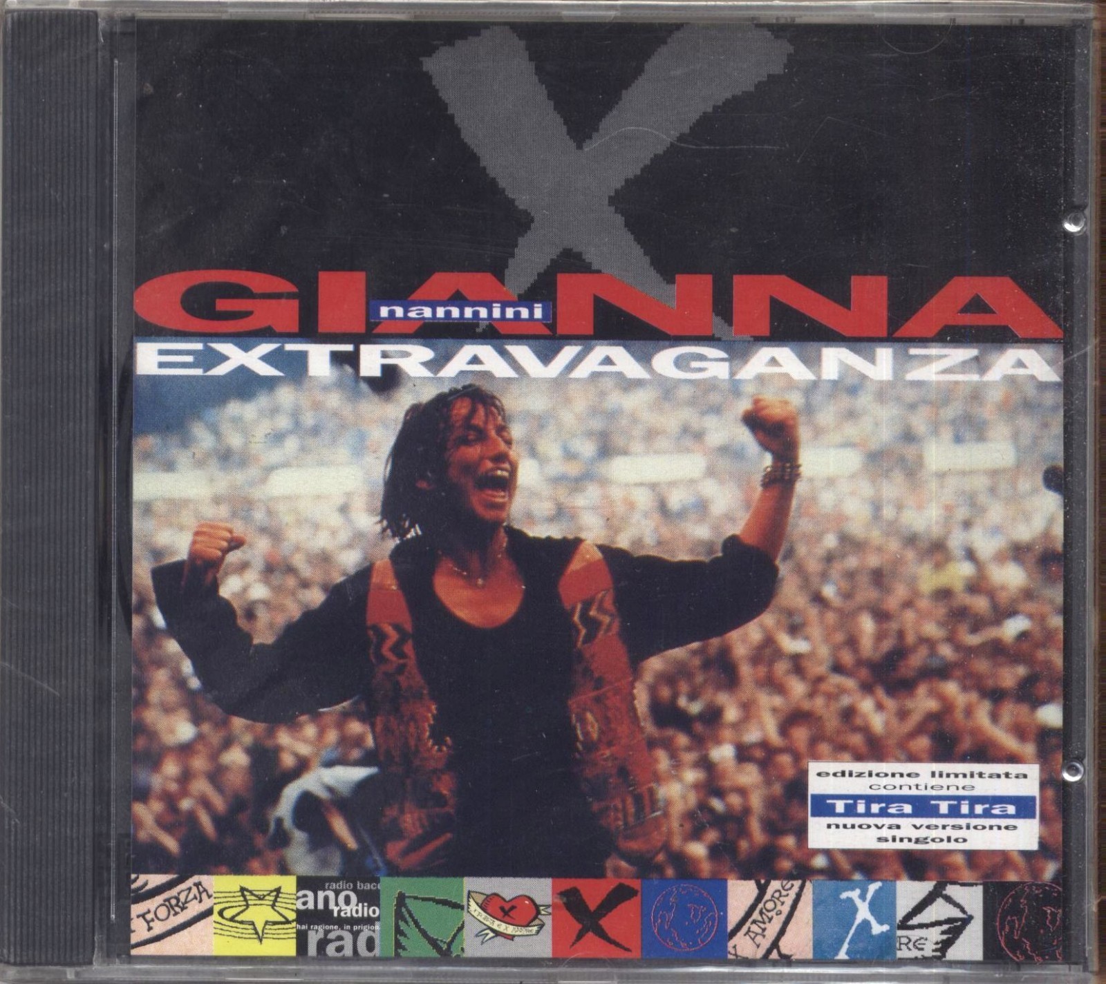 GIANNA NANNINI - Extravaganza -  CDs SINGOLO 1993 4 TRACK Nuovo Sigillato
