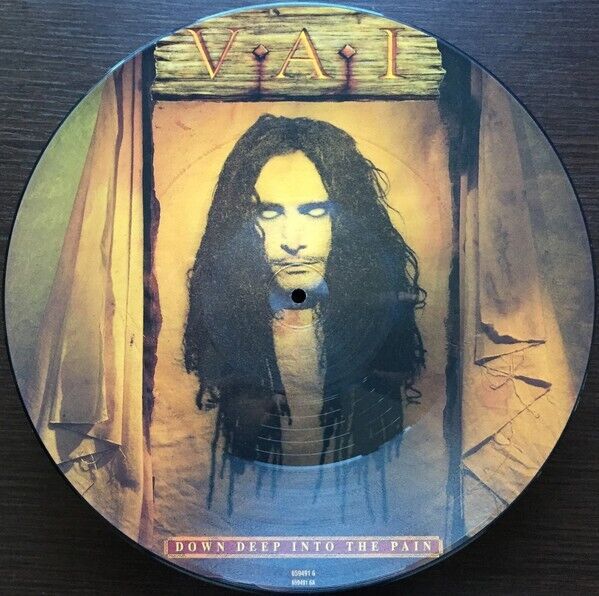 STEVE VAI Deep Down Into The Pain 12" 45 RPM,VINYL PICTURE DISC EP 1993