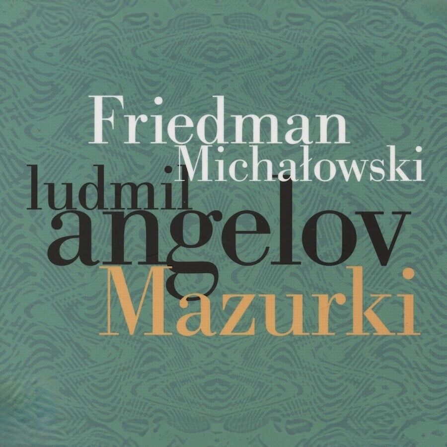 Ignacy Friedman Friedman/Michalowski: Mazurki (CD) Album