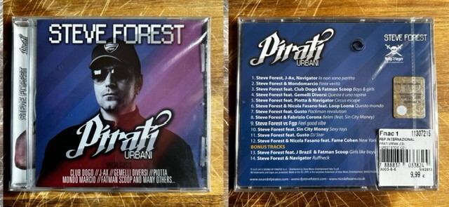 ULTIMA OFFERTA: STEVE FOREST PIRATI URBANI CLUB DOGO J-AX PIOTTA MONDO MARCIO