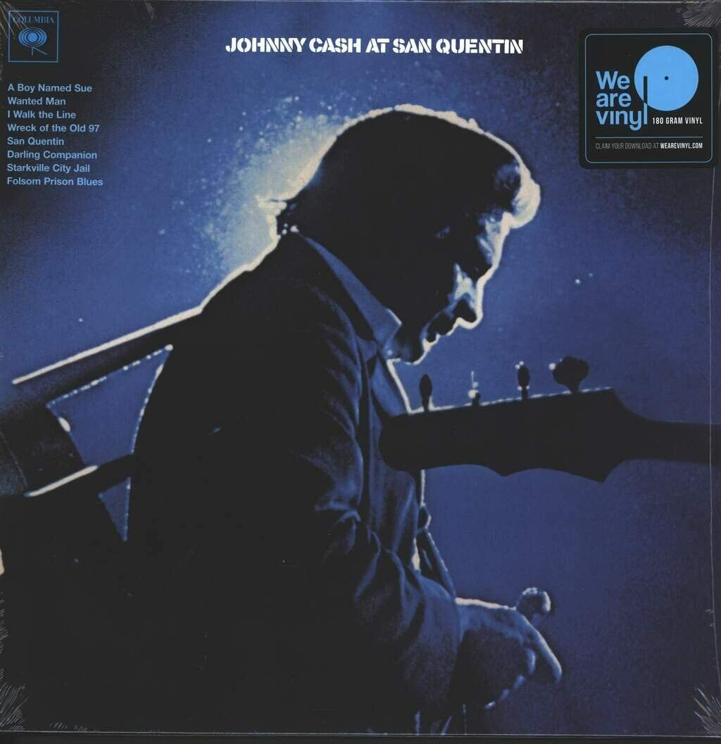 Cash Johnny At San Quentin (Legacy Edt.) Vinile Lp 180 Grammi Nuovo