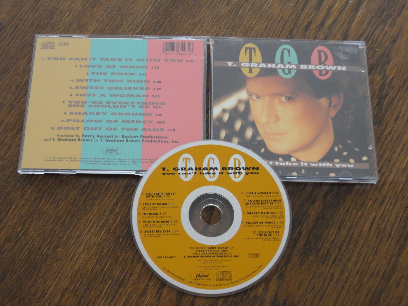 T. Graham Brown You Can't Take It With You (CD)