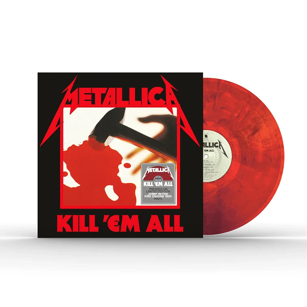 METALLICA - Kill 'Em All (2023) LP fire engine red Vinyl