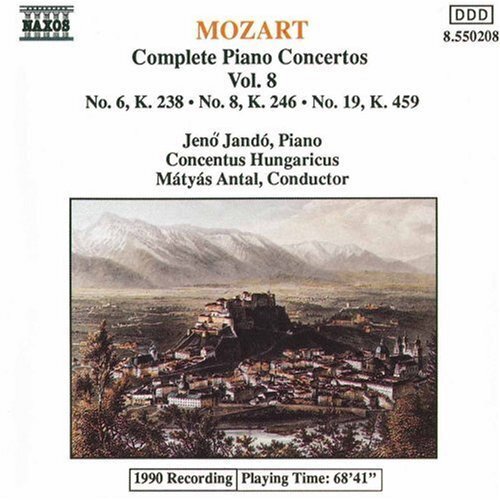 Wolfgang Amadeus Mozart Complete Piano Concertos Vol.8 - Mozart (CD) Album