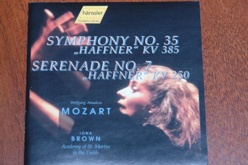 WA MOZART Mozart: Symphony No.35/ Serenade No 7 (CD)