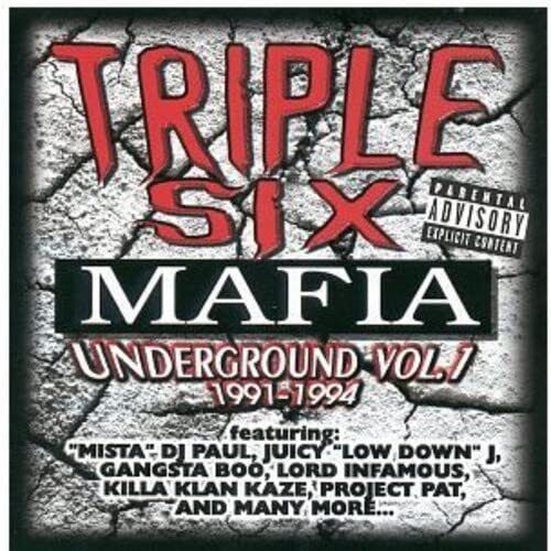 THREE 6 MAFIA Underground 1  Explicit Lyrics (CD)