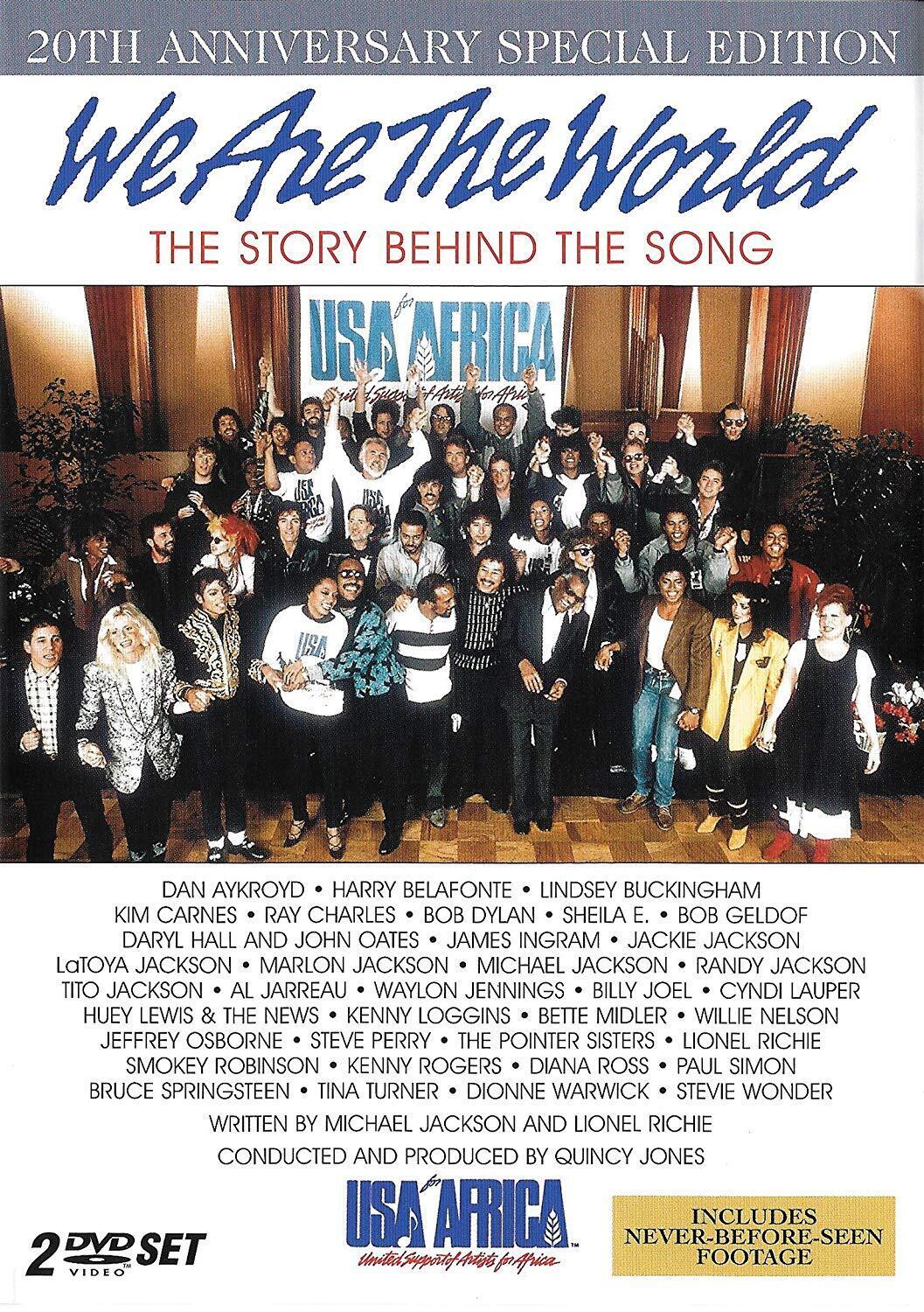 Music Dvd We Are The World: The Story Behind The Song (20th Anniversary Special