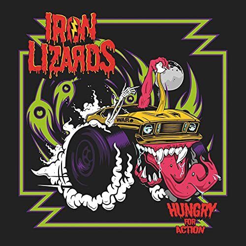 Iron Lizards Hungry for Action (Vinyl LP) 12" Album Coloured Vinyl