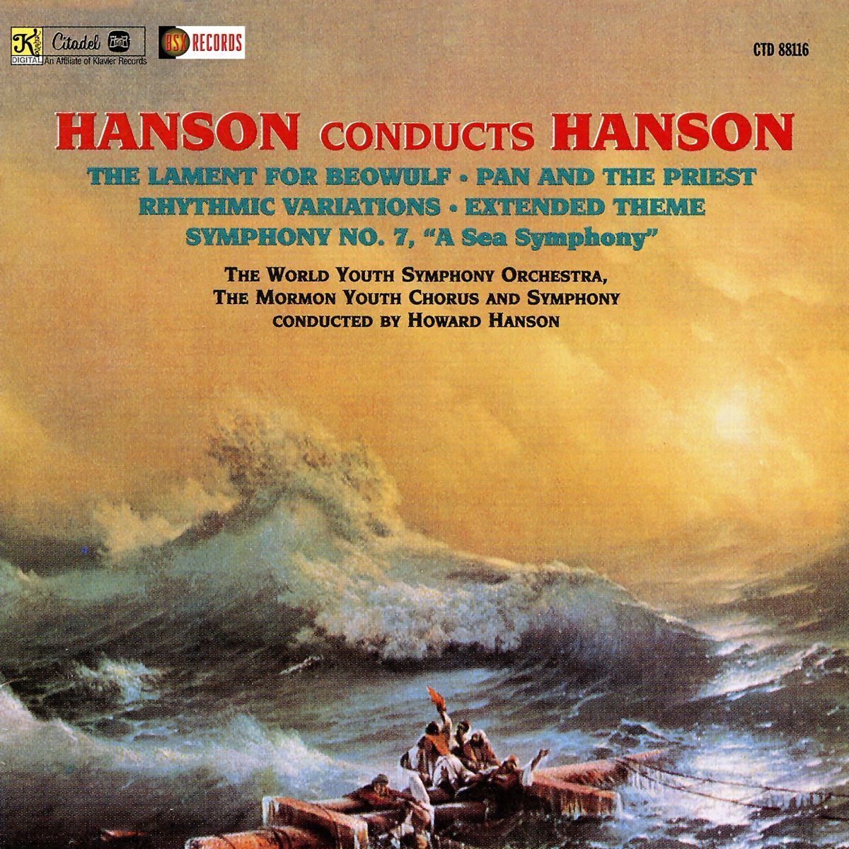 Howard Hanson Hanson Conducts Hanson: The Lament for Beowulf/... (CD)