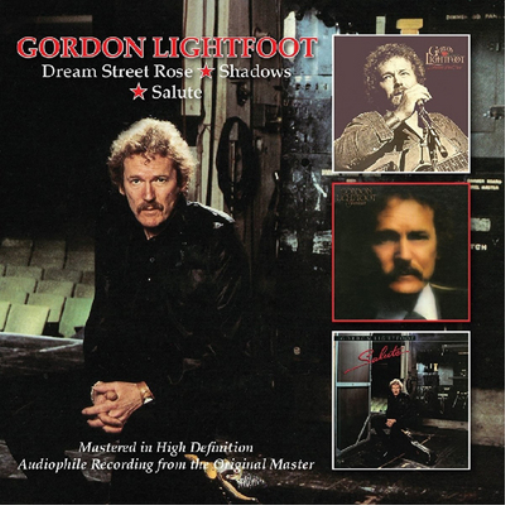 Gordon Lightfoot Dream Street/Shadows/Salute (CD) Album