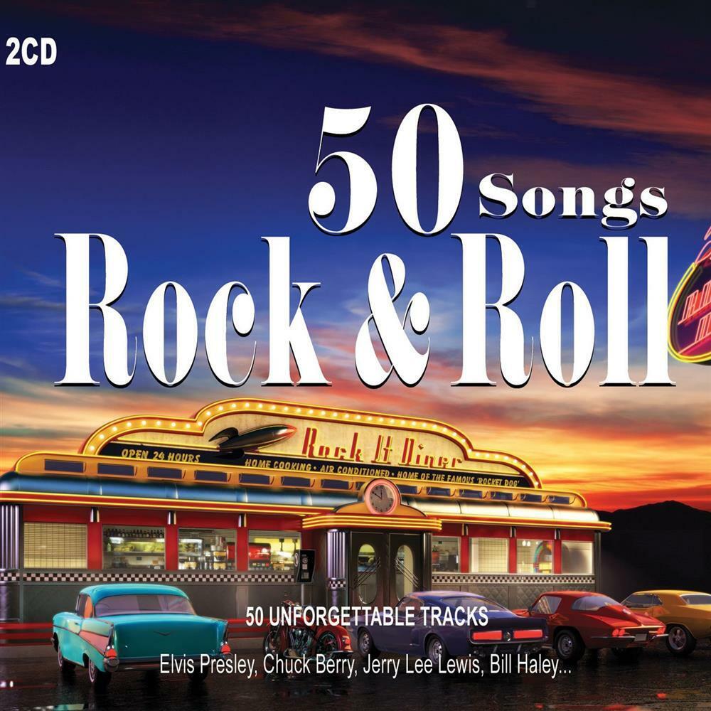 50 Songs Rock & Roll / Various (2 Cd) - AA.VV. (Audio Cd)