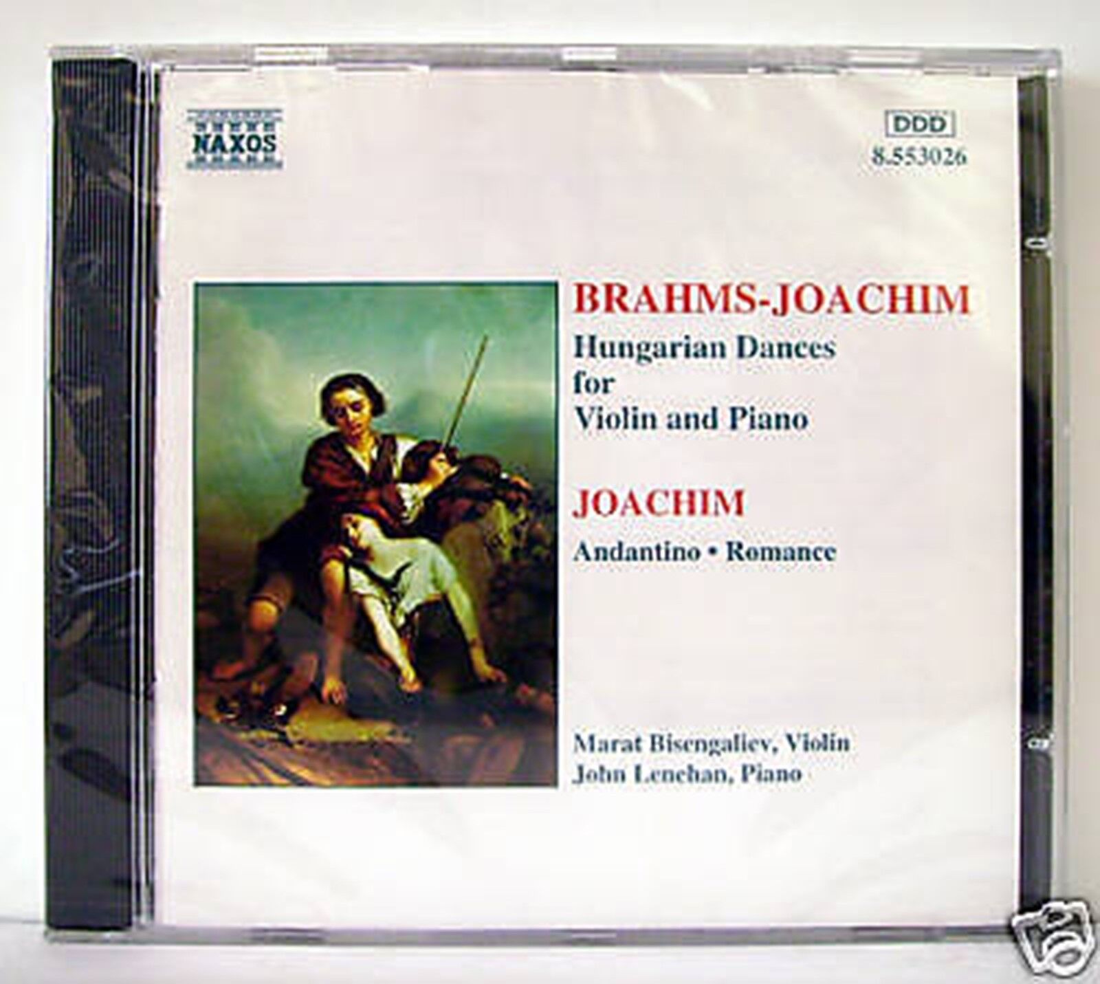 BRAHMS - JOACHIM HUNGARIAN DANCES JOACHIM ANDANTE CD