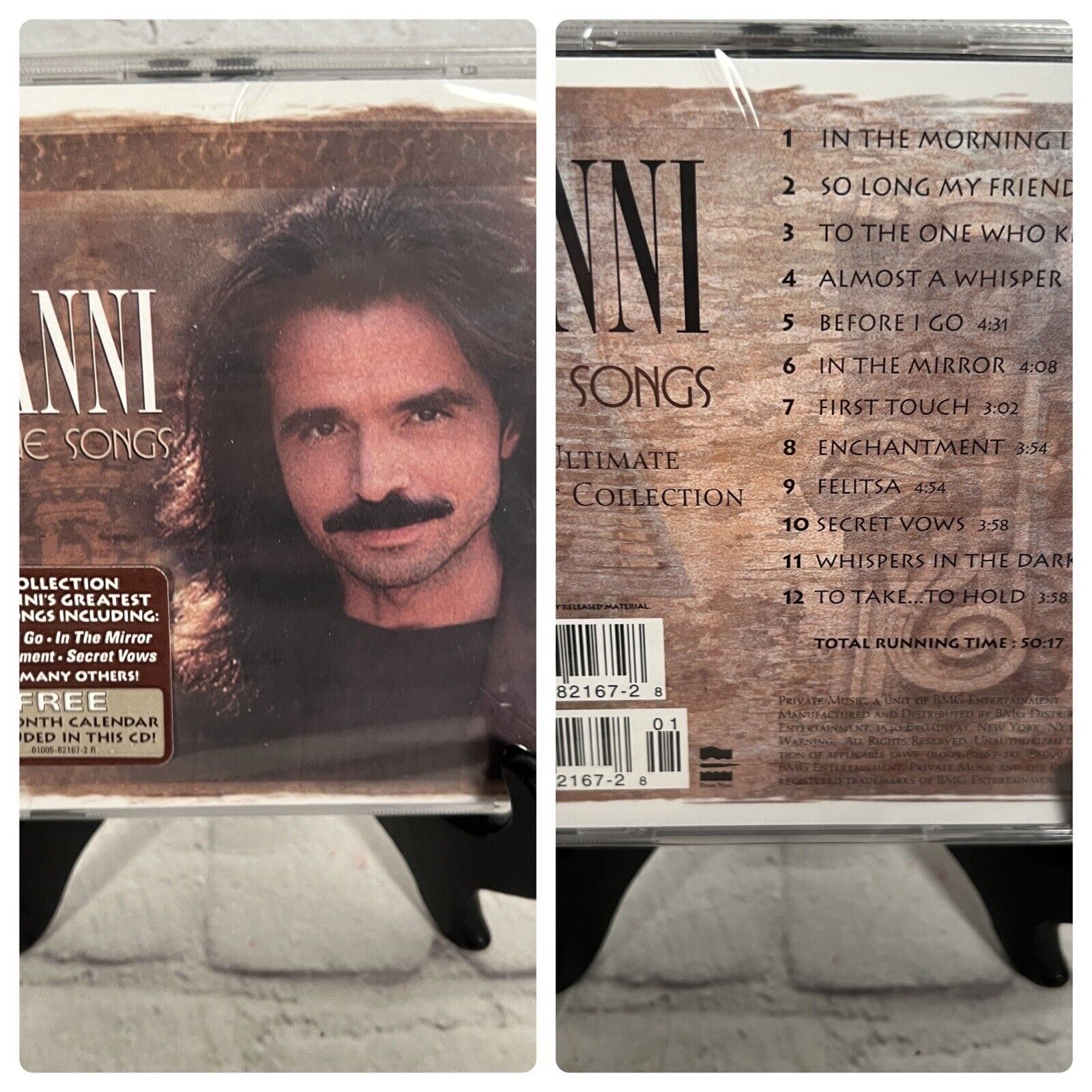Love Songs By Yanni CD Apr-1999 Privato Musica Nuovo Sigillato