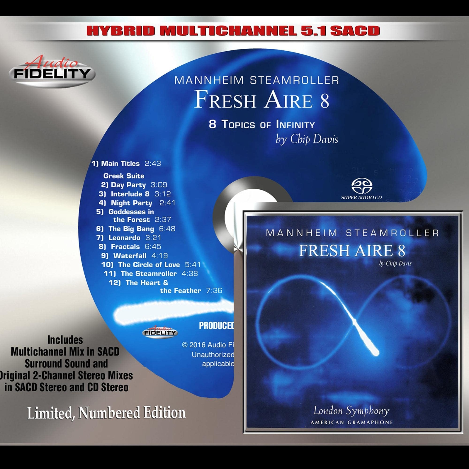 Mannheim Steamroller Fresh Aire 8 (CD)