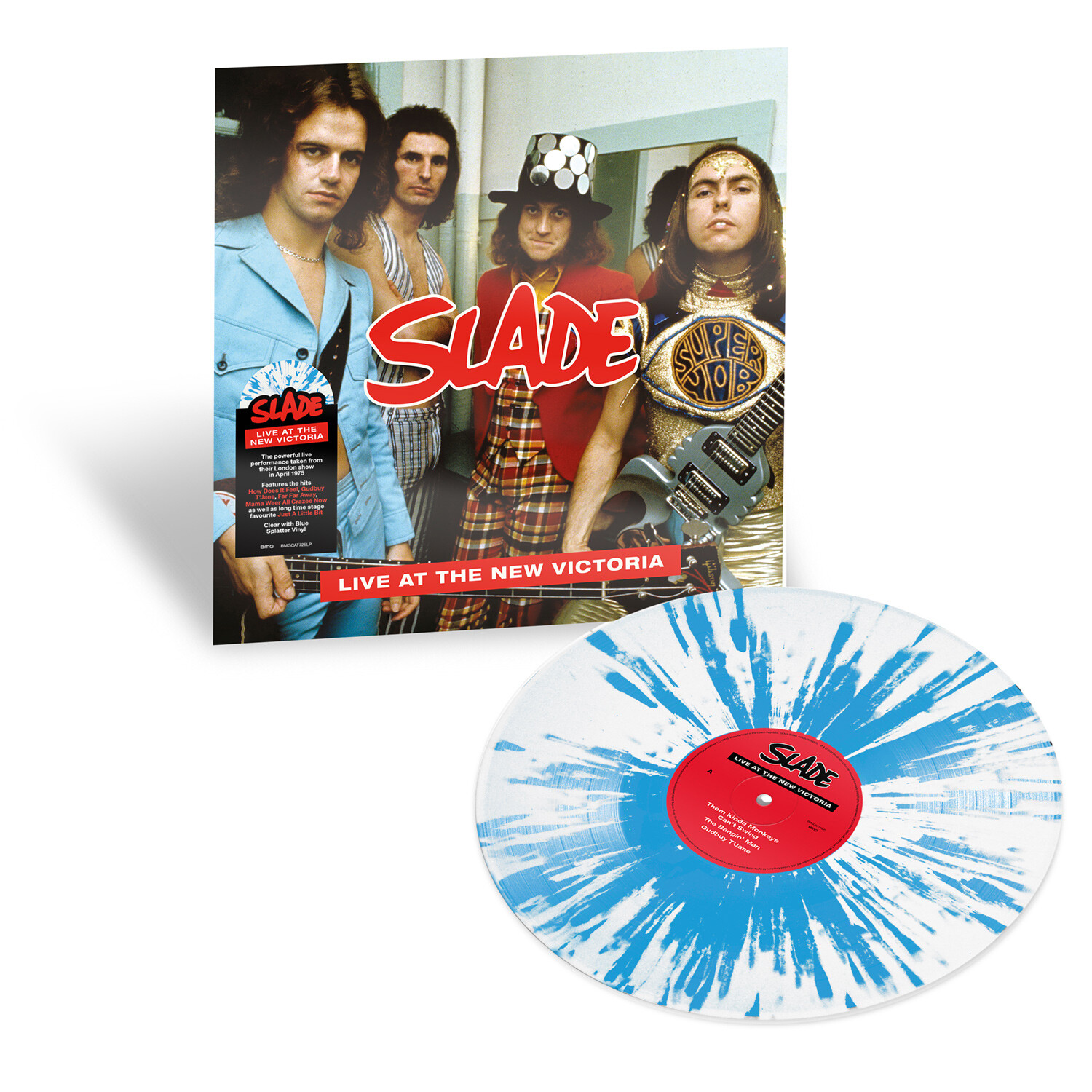 Slade Live at the New Victoria (Vinyl LP) 12" Album Coloured Vinyl