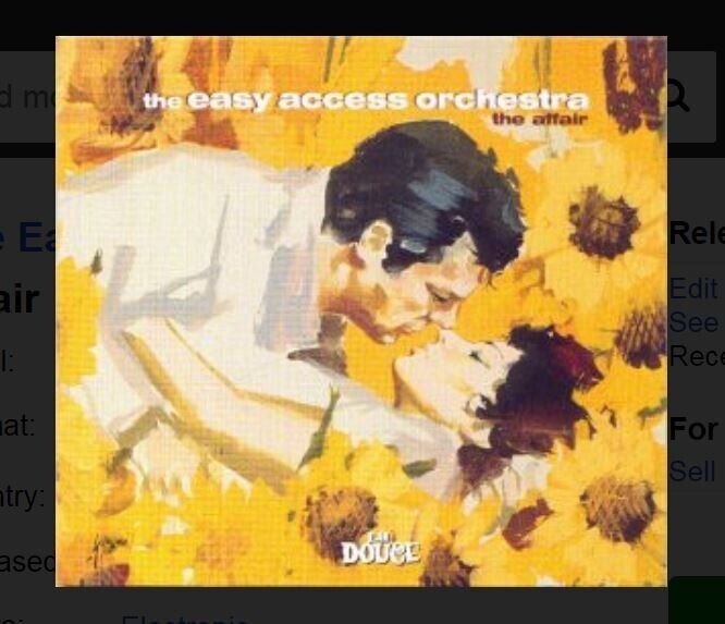 EASY ACCESS ORCHESTRA The Affair CD Nuovo