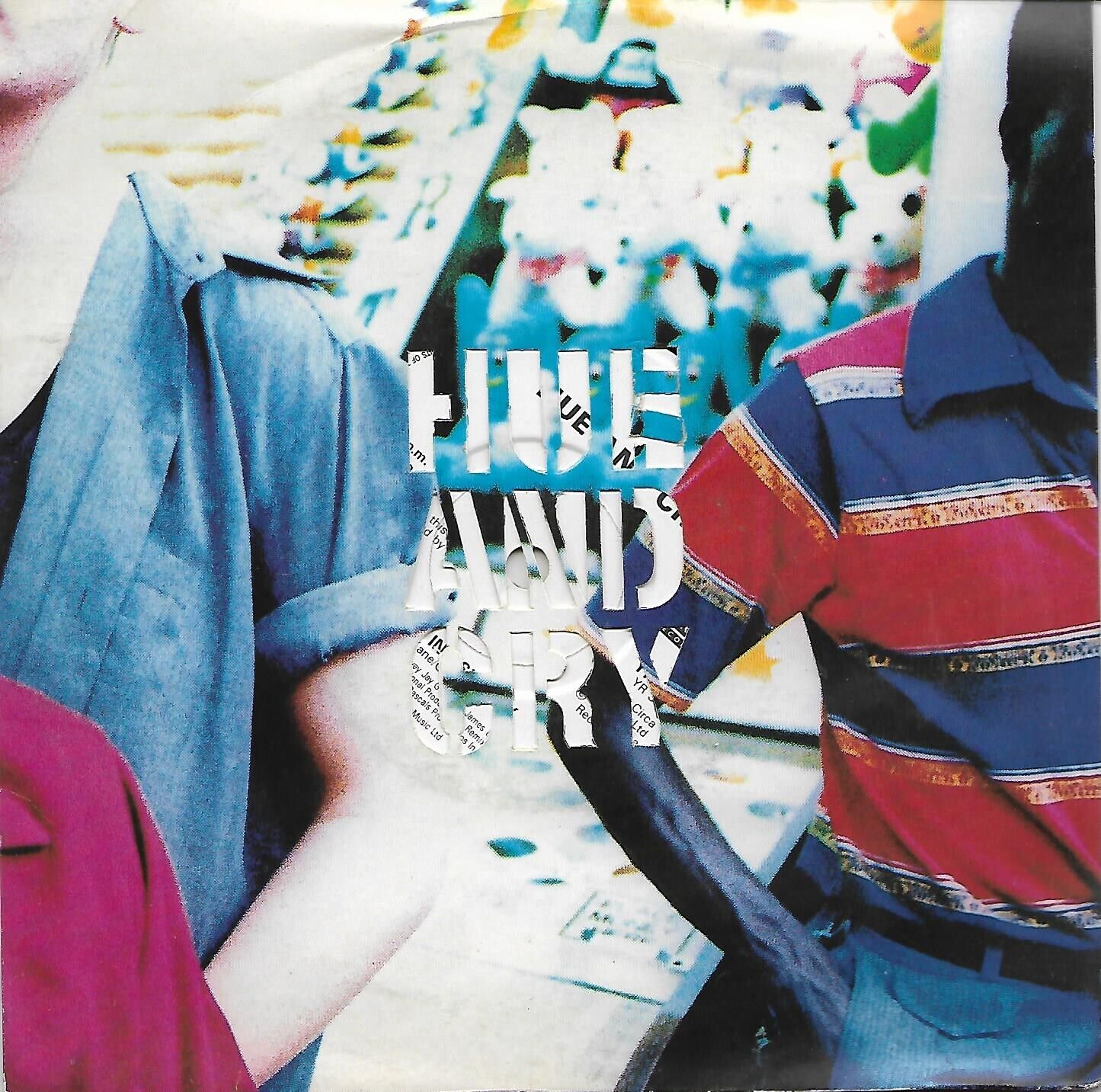 HUE AND CRY Sweet Invisibility / Greenock Time 7" single Nuovo